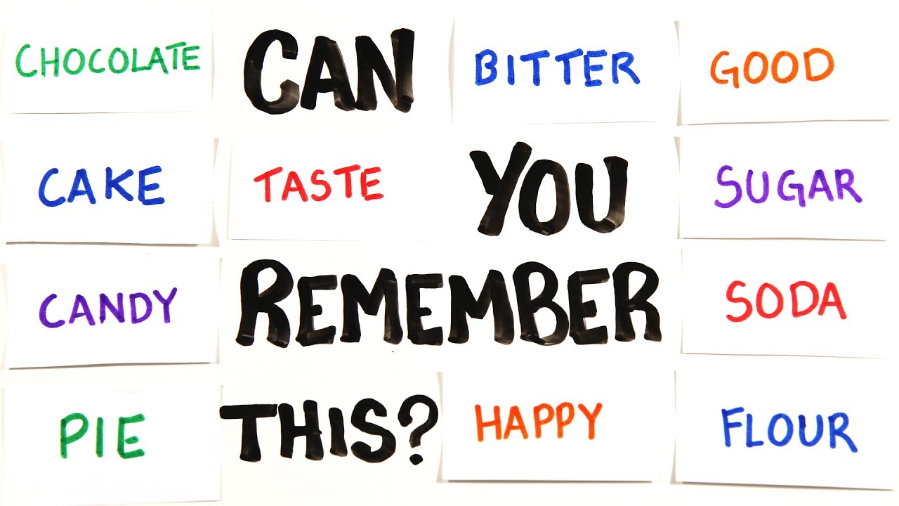 Can You Remember These Words Lowvelder